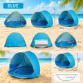 Tente de Plage Bébé Anti-UV - Bleu ☀️